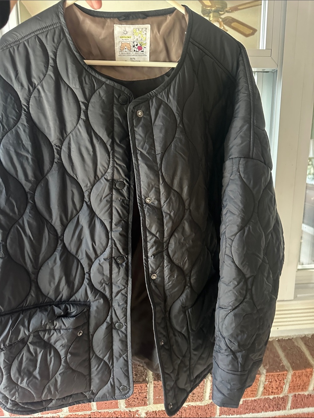 American Eagle AERIE Quilted Bomber Jacket XL